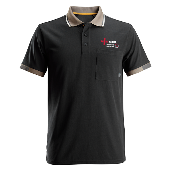 Snickers Workwear NICEIC Domestic Installer All Round Work Short Sleeve Polo Shirt