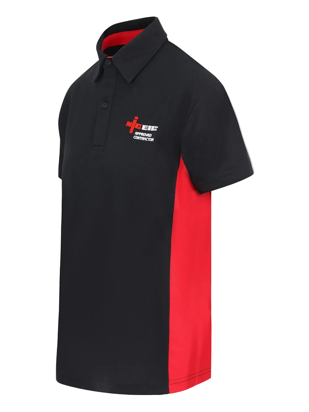 VELTUFF NICEIC Approved Contractor Two-Tone Polo Shirt