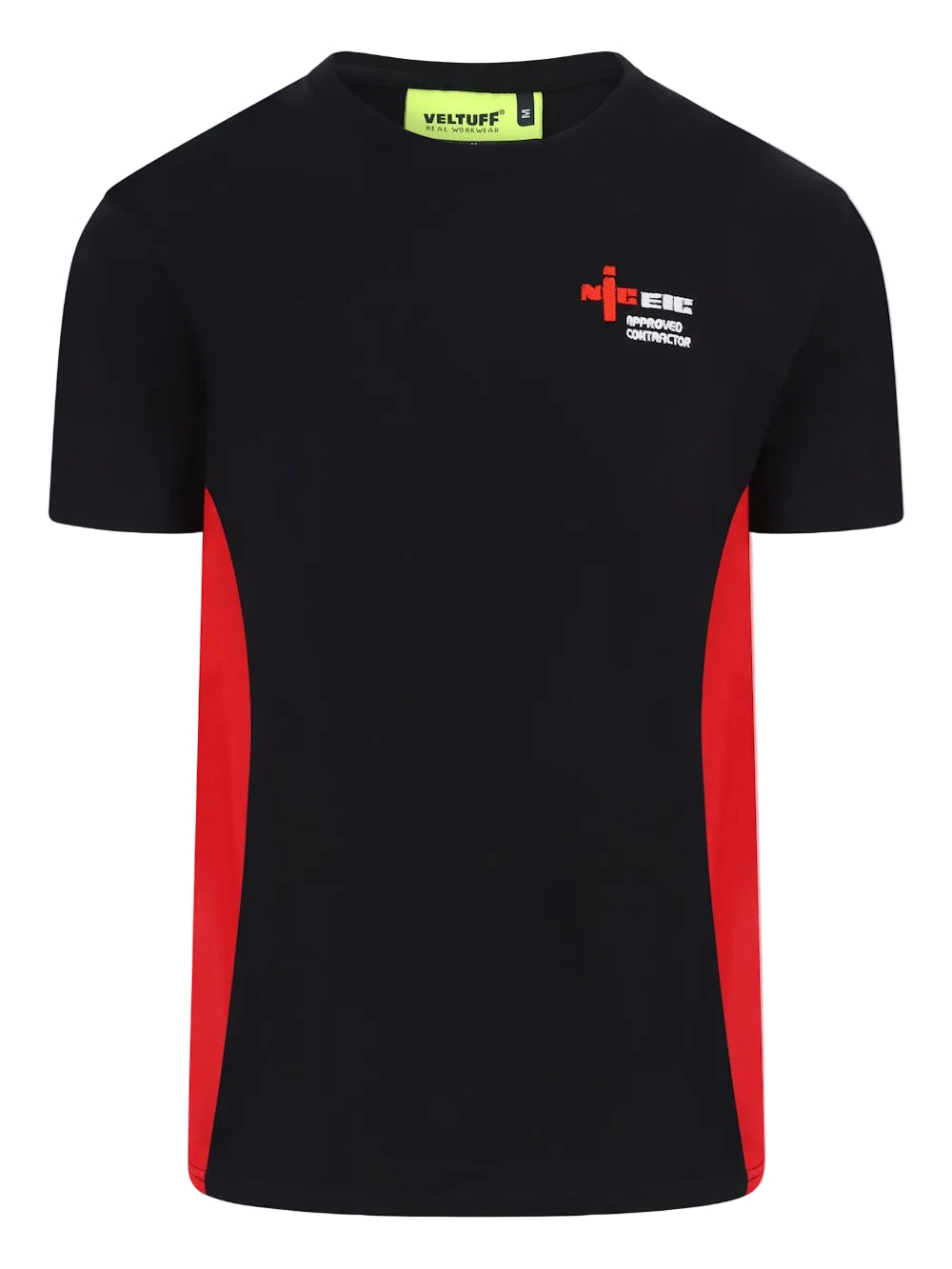 VELTUFF NICEIC Approved Contractor Two-Tone T-Shirt