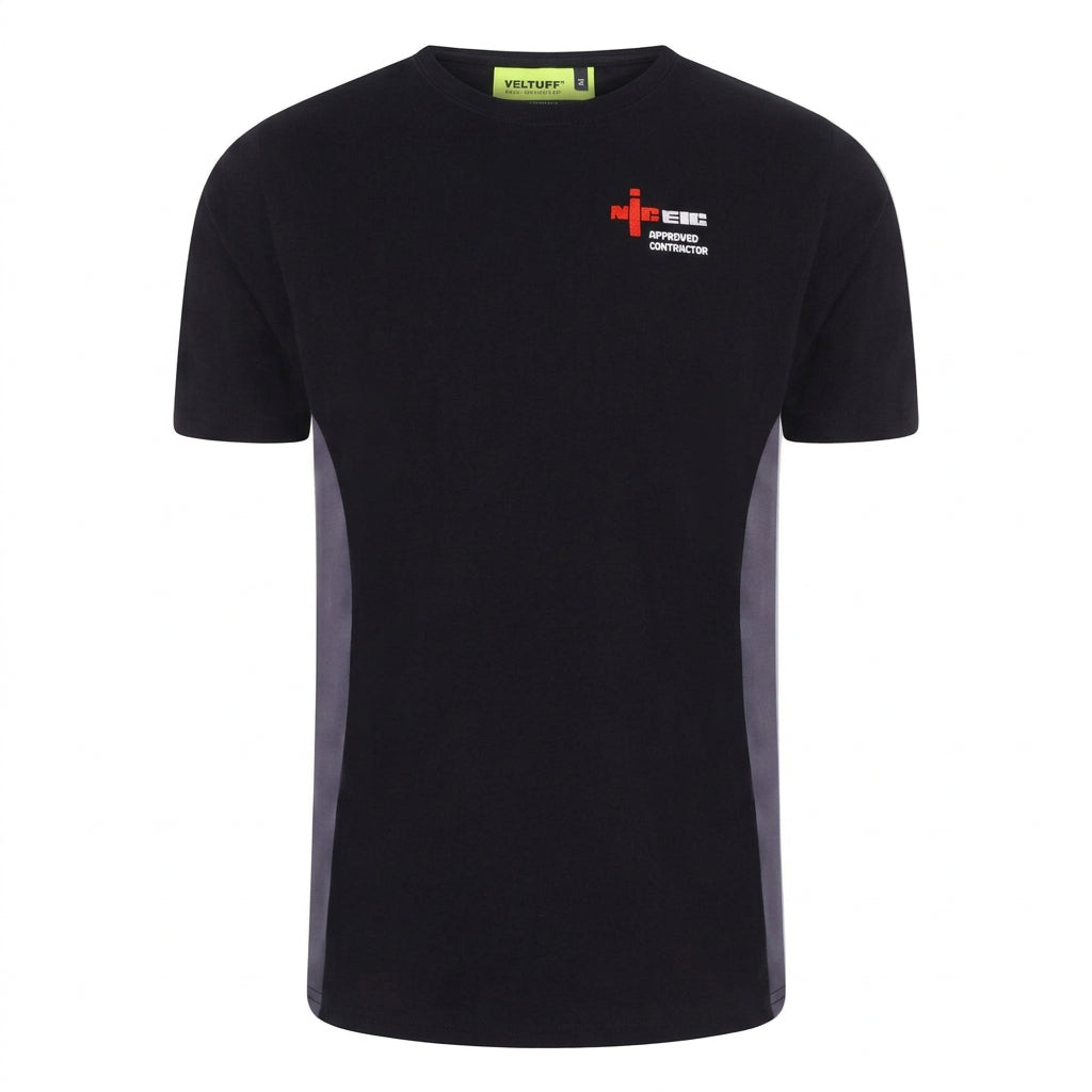 VELTUFF NICEIC Domestic Installer Two-Tone Polo Shirt