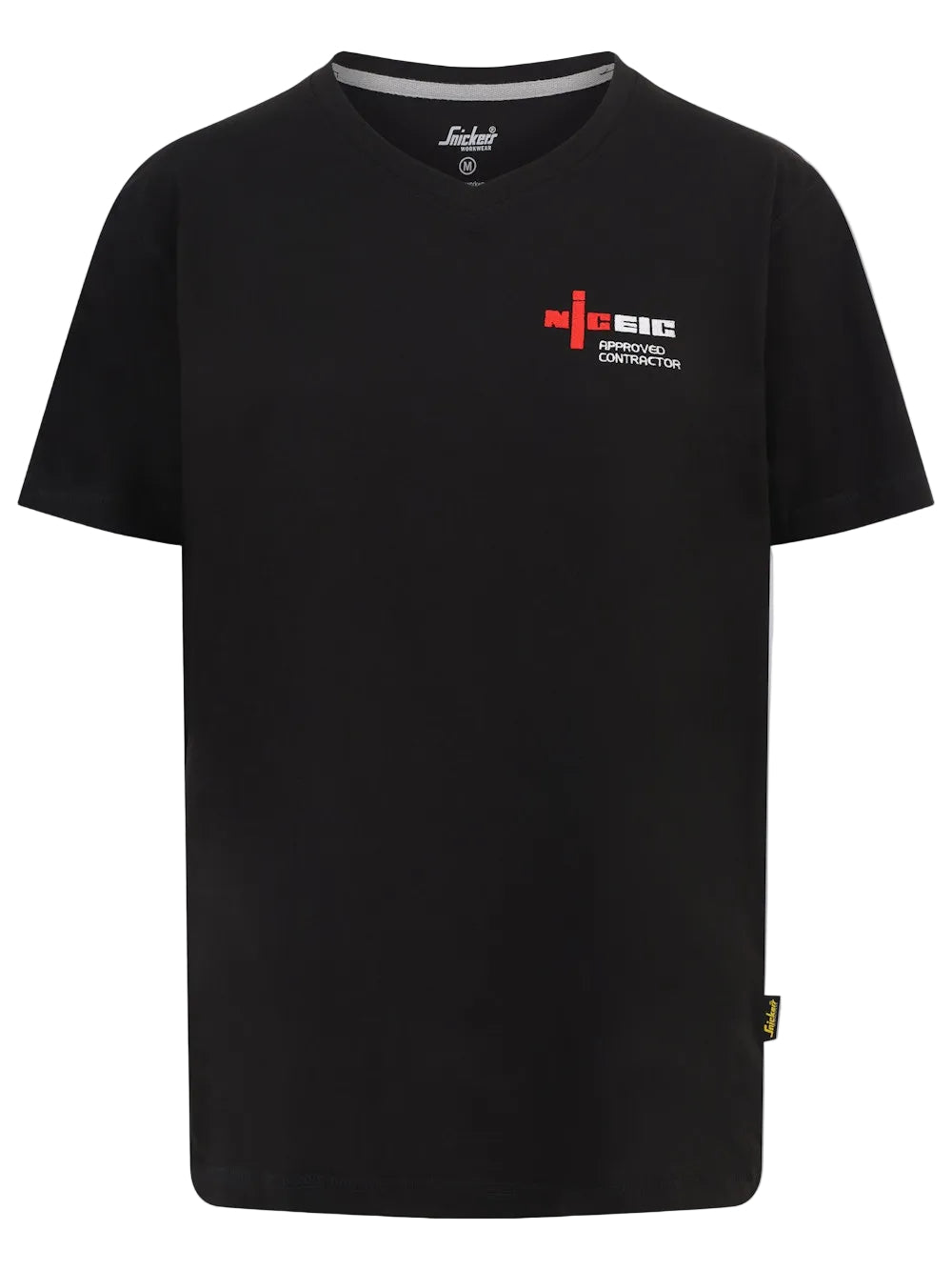 Snickers Workwear NICEIC Approved Contractor V-Neck T-shirt