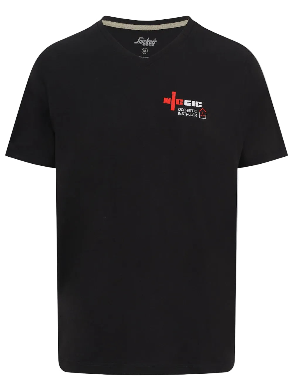 Snickers Workwear NICEIC Domestic Installer V-Neck T-shirt