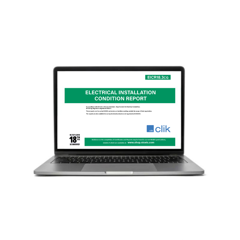 Electrical Installation Condition Report 18.3, Clik, Available to all