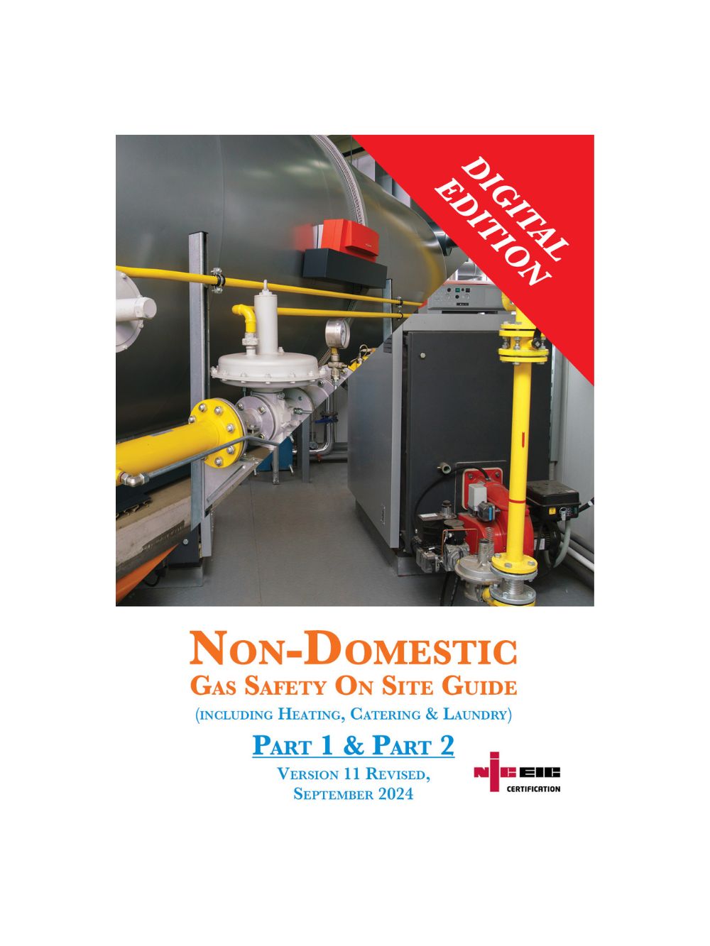 NICEIC Non-Domestic Gas Safety On Site Guide, Version 12, Digital