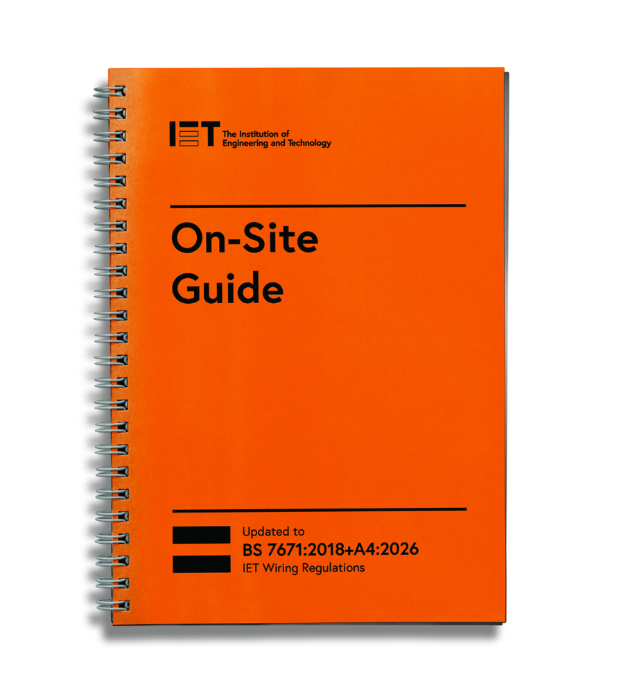 IET On-Site Guide (BS 7671:2018+A4:2026) 