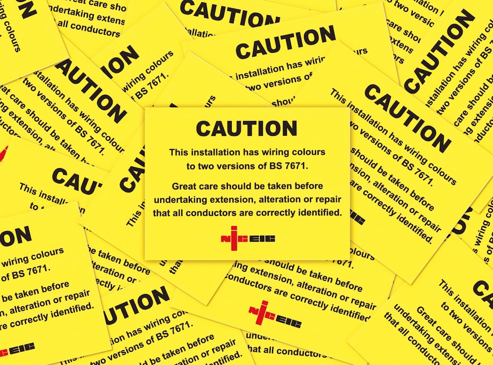 Caution Labels (For Changes to the Wiring Colours - Reg 514.14.1), Approved Contractors and Domestic Installers