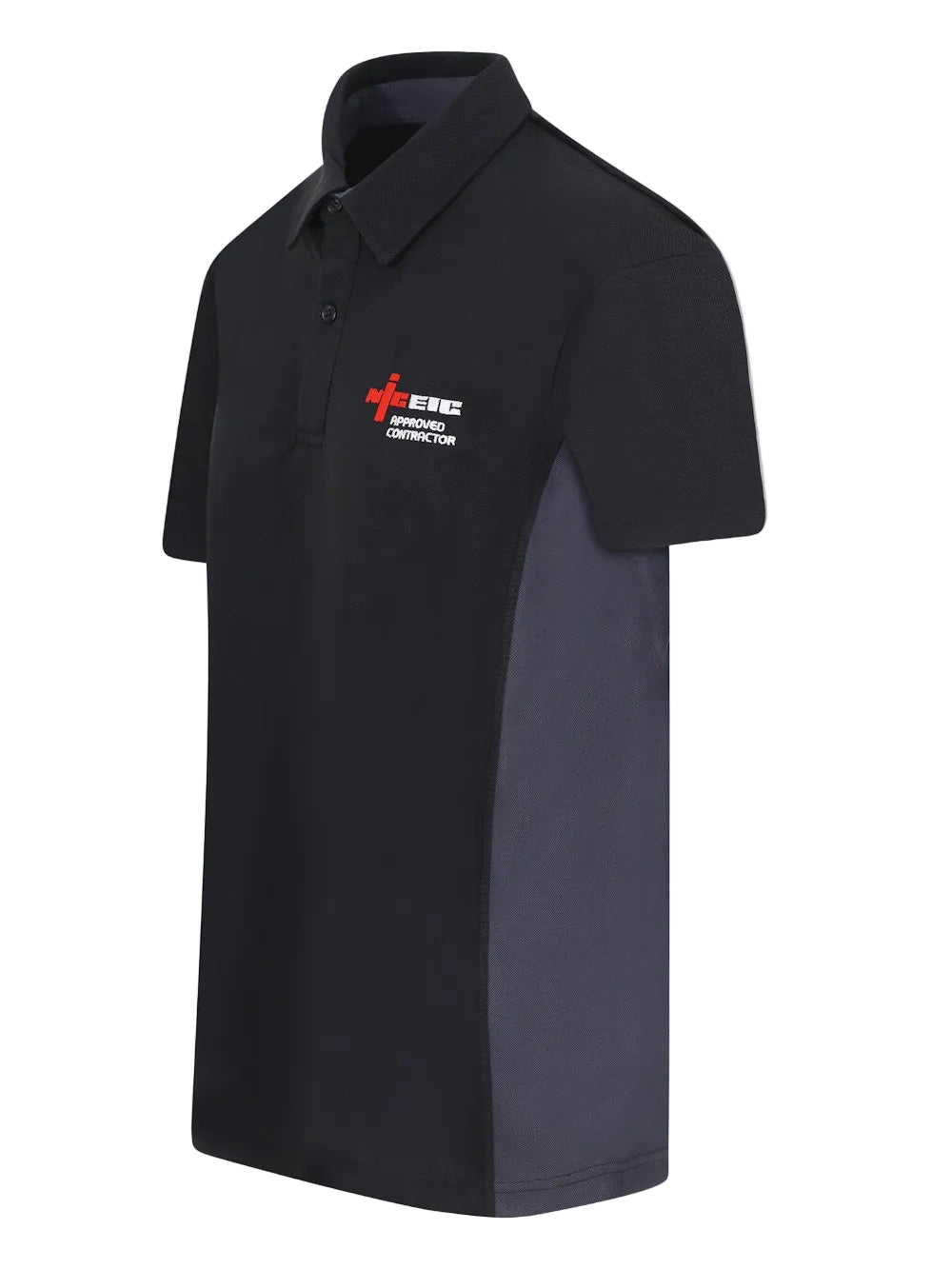 VELTUFF NICEIC Approved Contractor Two-Tone Polo Shirt