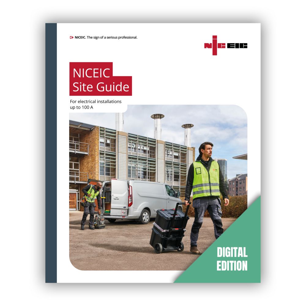NICEIC Site Guide for Electrical Installation up to 100 A (BS 7671:2018+A4:2026) - Digital